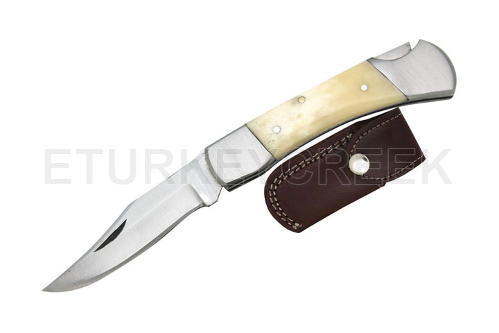 Wild Turkey Handmade Custom Folding Knife 4.5