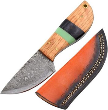 Old Ram Custom Handmade Full Tang Real Damascus Steel Blade