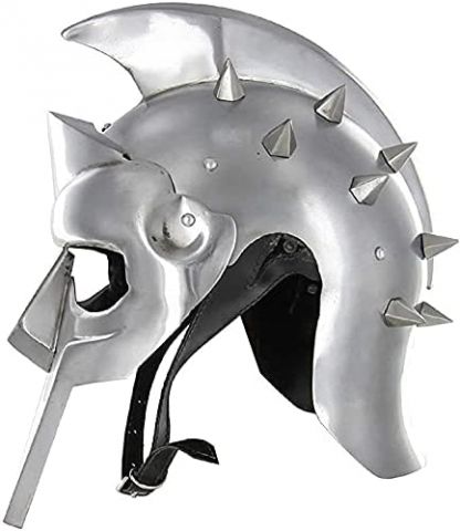Gladiator Spike Helmet Hand Made With Free Stand