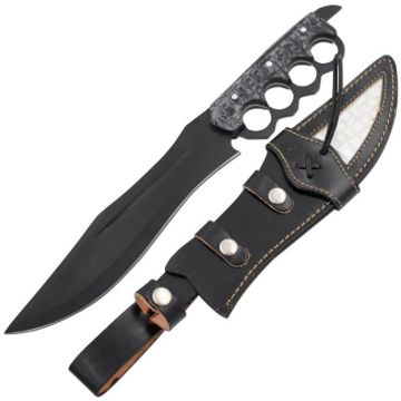 K2 Tactical Knives Full Tang Trench Knife Knuckle Duster K2-S004