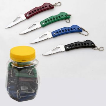 3 Dozen (36) Cheap Assorted Knives in Display Jar , C-JK