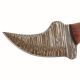 Old Ram Handmade Full Tang Real Damascus Steel Skinner Knife
