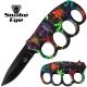 Snake Eye Tactical Spring Assist Knuckle Knife SE-5273-D