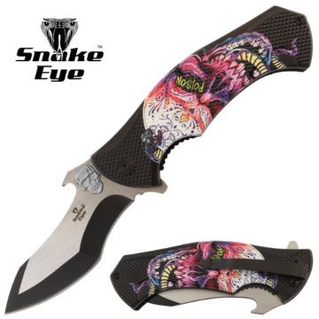 Snake Eye Tactical Spring Assist Pocket Knife SE-5290L