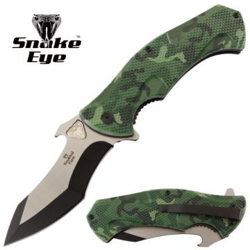 Snake Eye Tactical Spring Assist Pocket Knife  SE-5290P