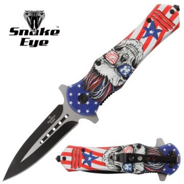 Snake Eye Tactical Spring Assist Pocket Knife SE-5289D