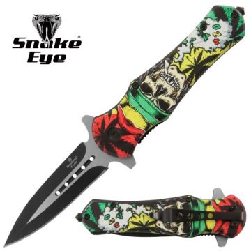 Snake Eye Tactical Spring Assist Pocket Knife SE-5289G