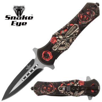 Snake Eye Tactical Spring Assist Pocket Knife SE-5289J