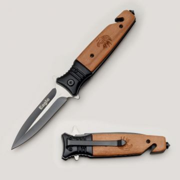 Snake Eye Tactical Rescue Style Spring Assist Knife SE-846EA