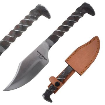 Old Ram Handmade Rail Road Spike Hunting Knife