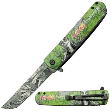 Snake Eye Tactical Spring Assist Folding Knife 5300-2