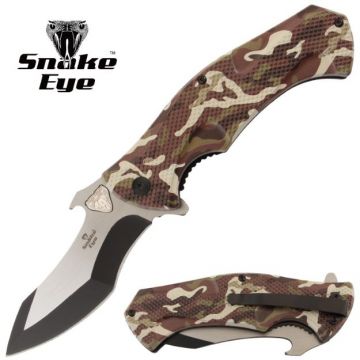 Snake Eye Tactical Spring Assist Pocket Knife SE-5290R