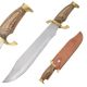Old Ram Handmade Bowie Hunting Knife Natural Wood Handle OR-6076