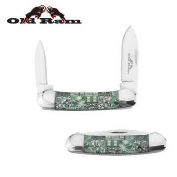 Old Ram Trapper 2 Blade Manual Folding Knife (5320-4)