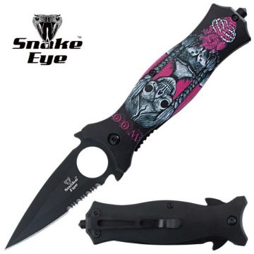 Snake Eye Tactical Spring Assist Folding Knife SE-5322-5