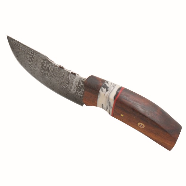 Turkey Creek Trading Company Inc.: Old Ram Handmade Full Tang Real Damascus  Steel Skinner Knife