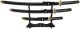 Snake Eye Tactical Two Tone Dragon Design 3 Piece Samurai Katana
