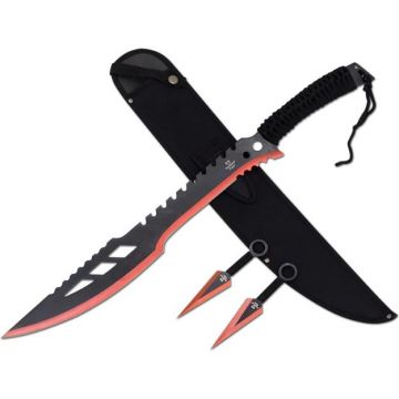 Turkey Creek Trading Company Inc.: Snake Eye Tactical Ninja-Sword Comes  With Throwing Knife