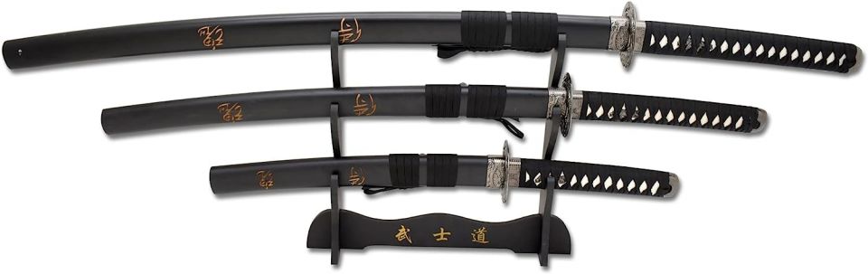 Snake Eye Warrior Samurai Sword Set
