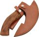Old Ram Handmade High Carbon Steel Ulu kitchen Pizza Cutter Axe