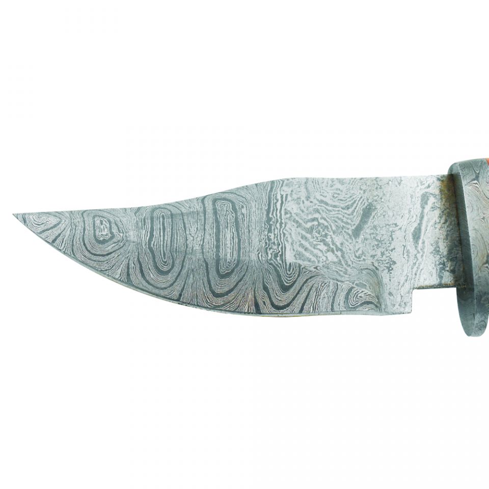 Old Ram Handmade Custom Damascus Steel Hunting Knife