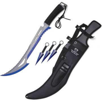 Turkey Creek Trading Company Inc.: Snake Eye Tactical Ninja Sword and  Kunai/Throwing Knife Set