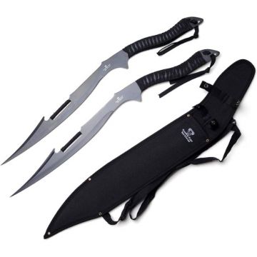 Turkey Creek Trading Company Inc.: Snake Eye Tactical Ninja Sword With  Throwing Knife Set