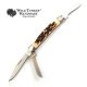 Wild Turkey Collection 3 Blade Manual Folding Knife 2.75" Closed