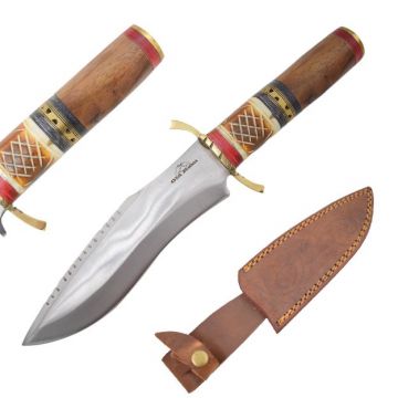 Old Ram Handmade Fixed Blade Knife BB& WD Handle