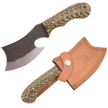 Old Ram Handmade Fixed Blade Cleaver Style Hunting Knife