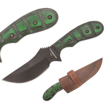 Old Ram Handmade Fixed Blade Hunting Knife Black Finish Blade