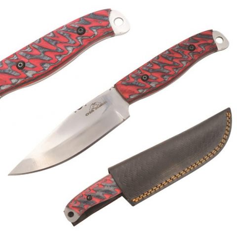 Classic Hunting Knife With Wood Handle