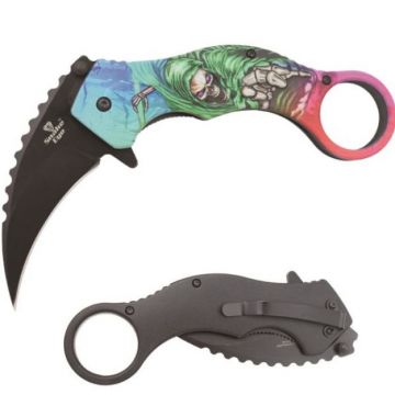 Snake Eye Tactical P15 Karambit Style Spring Assist Knife