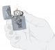 Zippo Dead Mans Hand Emblem Design Lighter