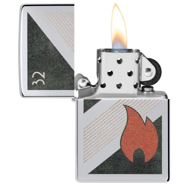 Zippo 32 Flame Design Lighter