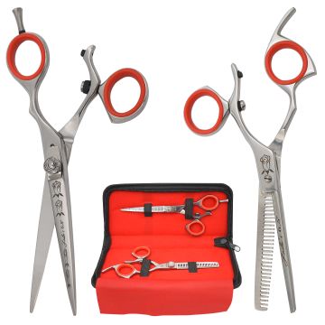 Laila's Professional Barber Scissor & Thinner Scissor(2 PCS Set)