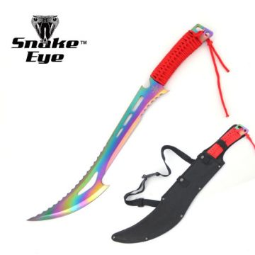 Snake Eye Tactical Zombie Killer Machete Rainbow (WG-871BKRB)
