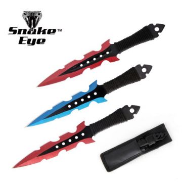 Snake Eye Tactical Throwing Knife Collection (8818-3)