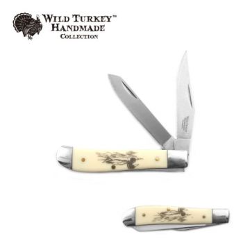 Wild Turkey Handmade Folder Knife Collection 4" Closed