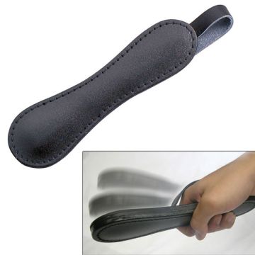 Black Leather 9 inch Slapper
