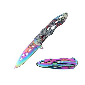 Snake Eye Tactical Spring Assist knife BW-0105RB