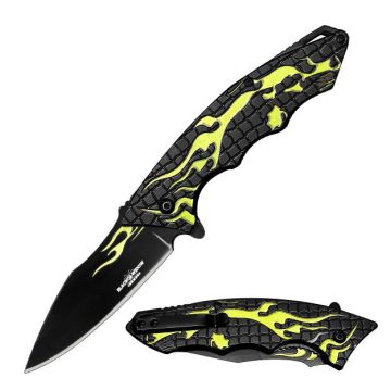 Snake Eye Tactical Spring Assist Knife Collection 5" Closed