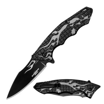Snake Eye Tactical Spring Assist Knife Collection 5" Closed