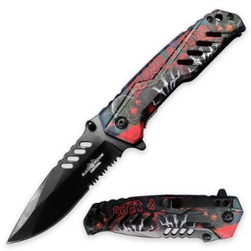 Snake Eye Tactical Spring Assist knife