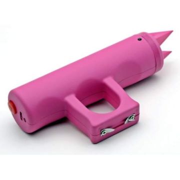 PINK CHEETAH JOGGER STUN GUN WITH ALARM