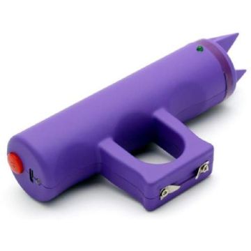 PURPLE CHEETAH JOGGER STUN GUN WITH ALARM