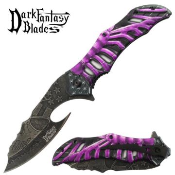 Dark Fantasy Blades Spring Assist Knife DF-077PK