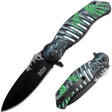 Dark Fantasy Blade Spring Assist Knife Collection