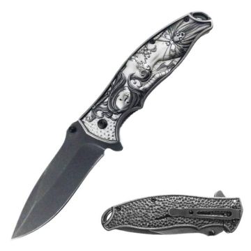 Dark Fantasy Blades Heavy Duty Spring Assist knife DF-2041-4