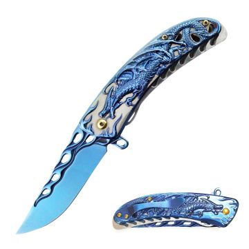 Dark Fantasy Blades Spring Assist Knife Collection . DF-2060-1